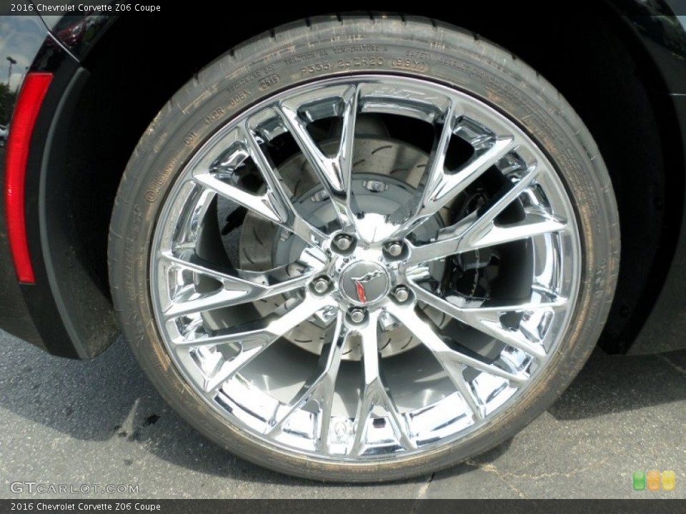 2016 Chevrolet Corvette Z06 Coupe Wheel and Tire Photo #105621676