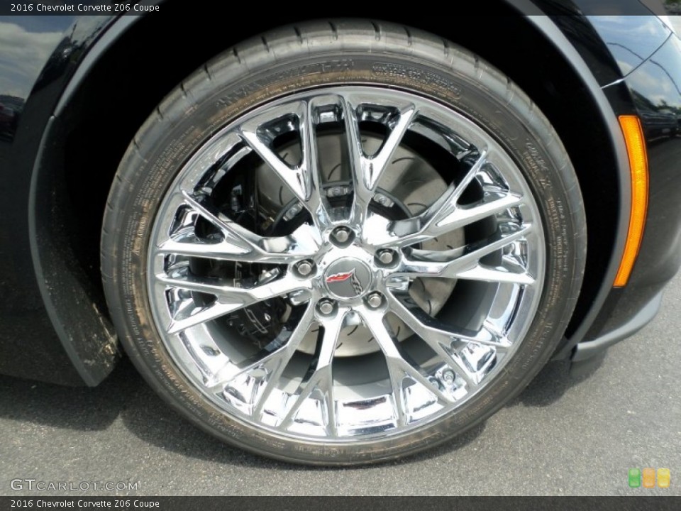 2016 Chevrolet Corvette Z06 Coupe Wheel and Tire Photo #105621703