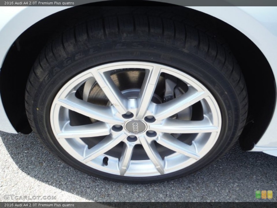 2016 Audi A4 2.0T Premium Plus quattro Wheel and Tire Photo #105622462