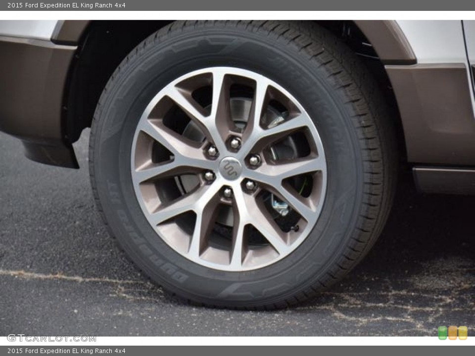 2015 Ford Expedition EL King Ranch 4x4 Wheel and Tire Photo #105622768