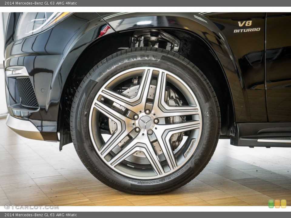 2014 Mercedes-Benz GL 63 AMG 4Matic Wheel and Tire Photo #105647436