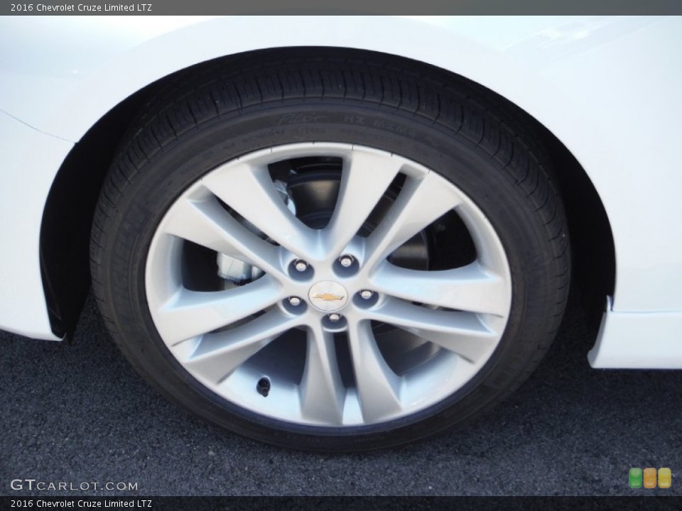 2016 Chevrolet Cruze Limited LTZ Wheel and Tire Photo #105650172