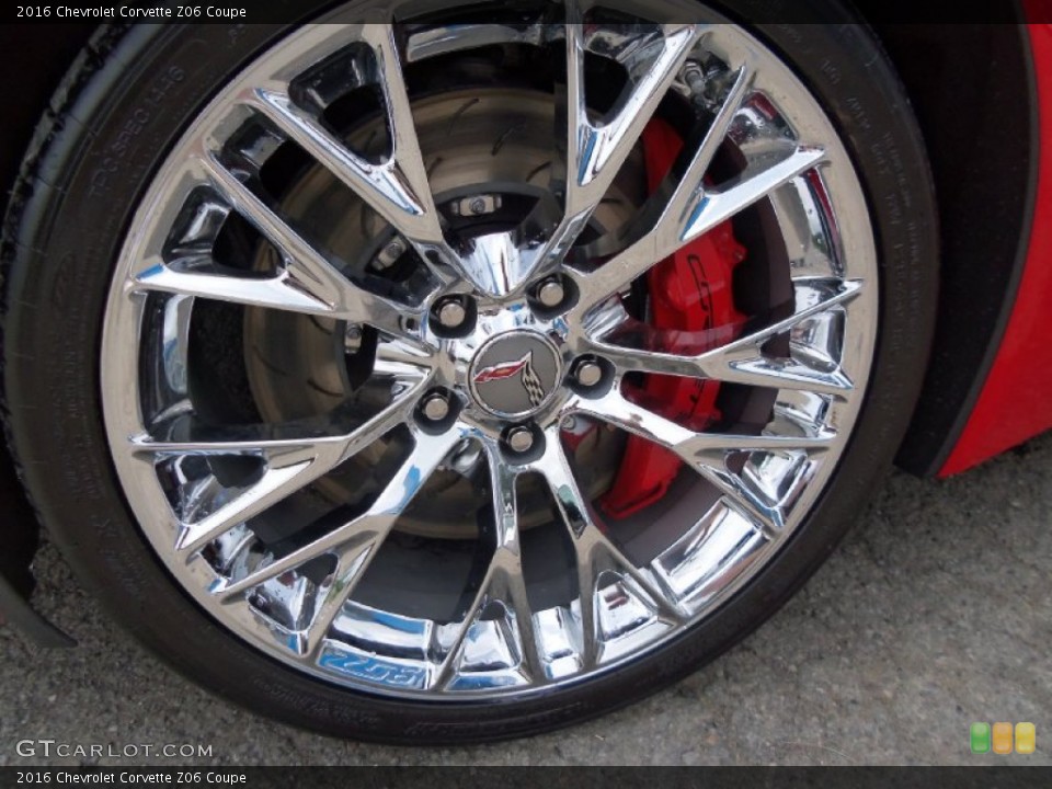 2016 Chevrolet Corvette Z06 Coupe Wheel and Tire Photo #105652071