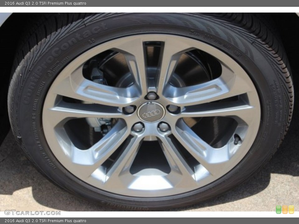 2016 Audi Q3 2.0 TSFI Premium Plus quattro Wheel and Tire Photo #105673347