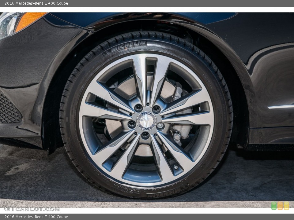 2016 Mercedes-Benz E 400 Coupe Wheel and Tire Photo #105677660