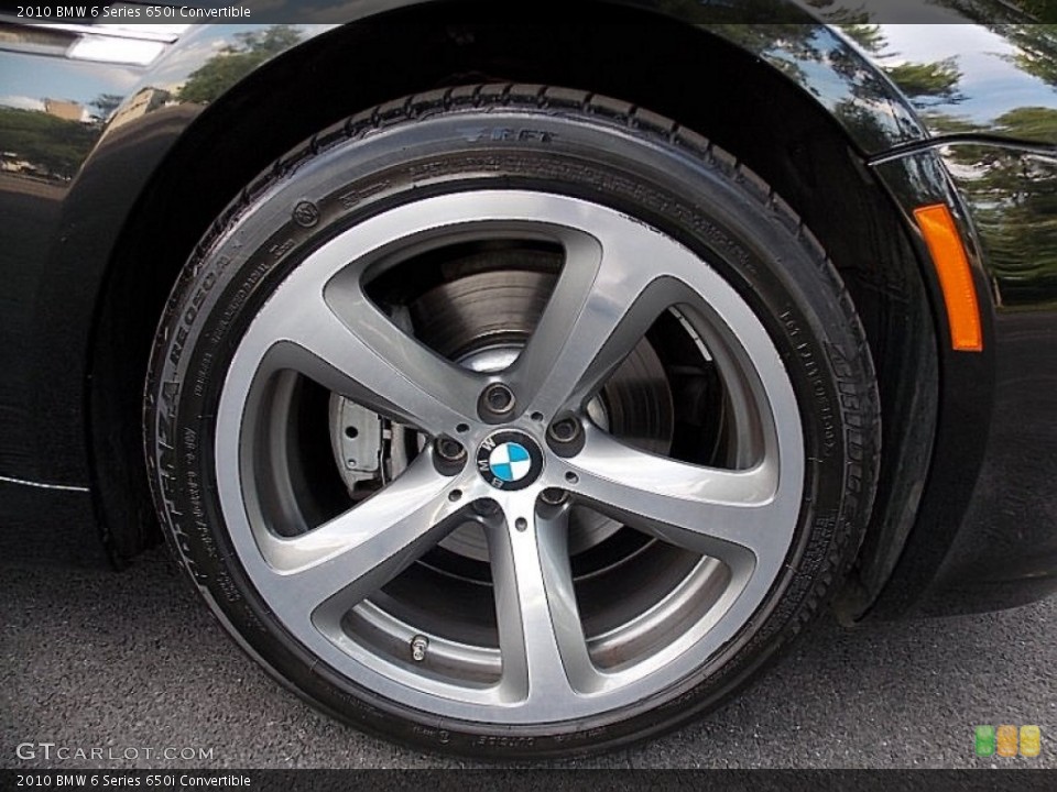2010 BMW 6 Series Wheels and Tires
