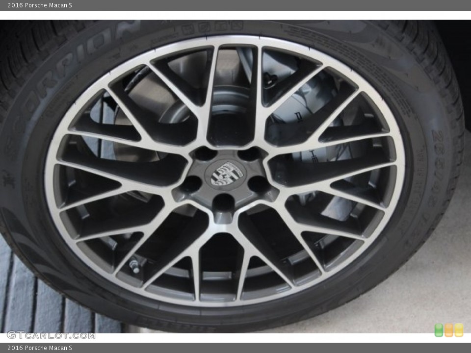 2016 Porsche Macan S Wheel and Tire Photo #105732044