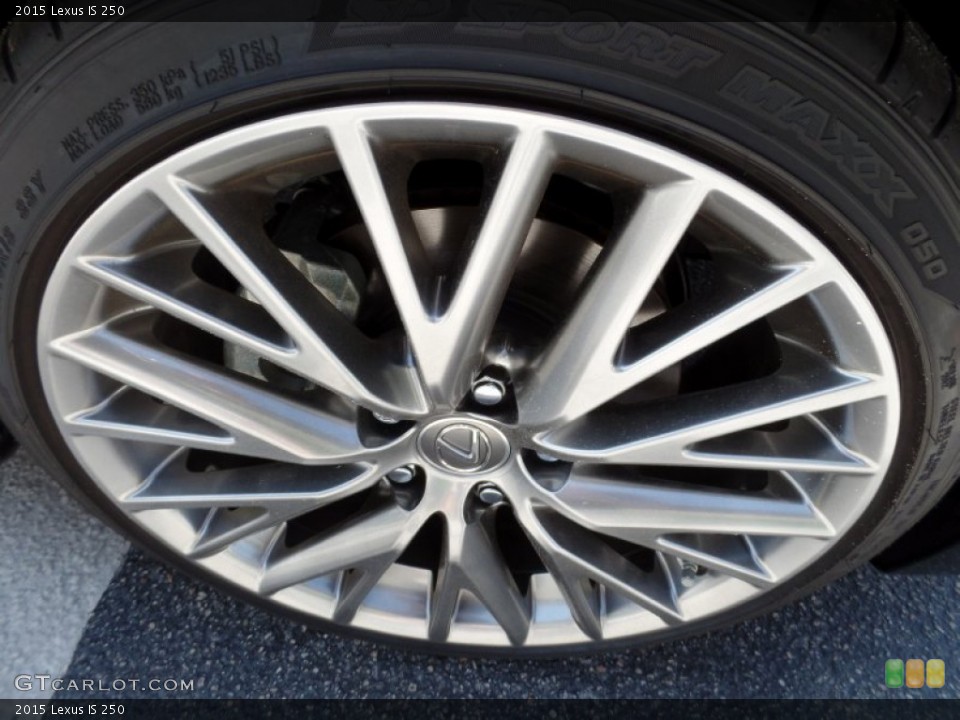 2015 Lexus IS 250 Wheel and Tire Photo #105742151