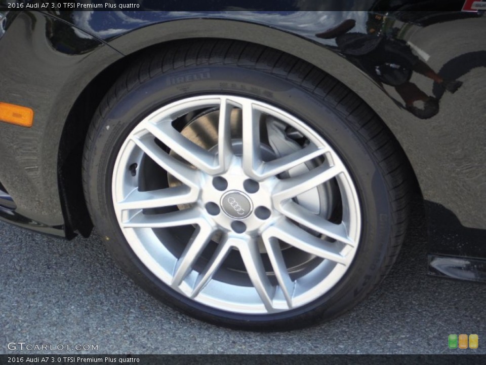 2016 Audi A7 3.0 TFSI Premium Plus quattro Wheel and Tire Photo #105743099
