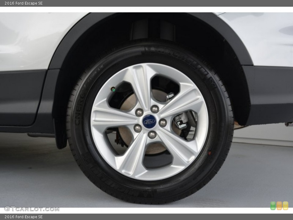 2016 Ford Escape SE Wheel and Tire Photo #105745013