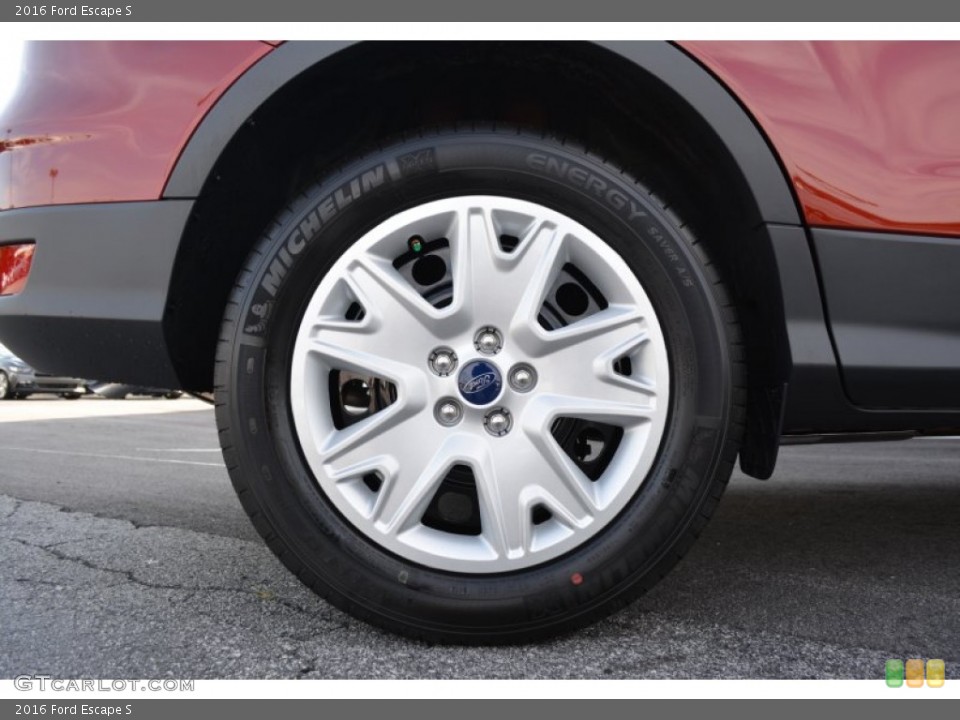 2016 Ford Escape S Wheel and Tire Photo #105763691
