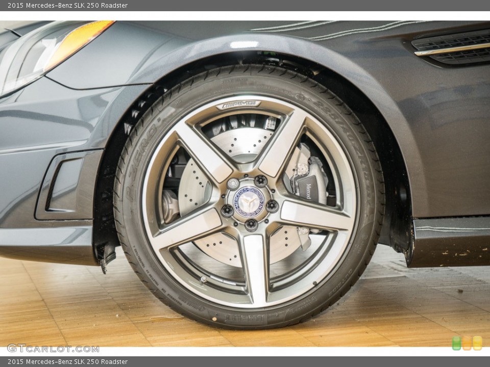 2015 Mercedes-Benz SLK 250 Roadster Wheel and Tire Photo #105772283