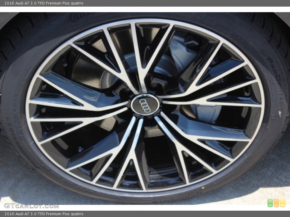 2016 Audi A7 3.0 TFSI Premium Plus quattro Wheel and Tire Photo #105772526