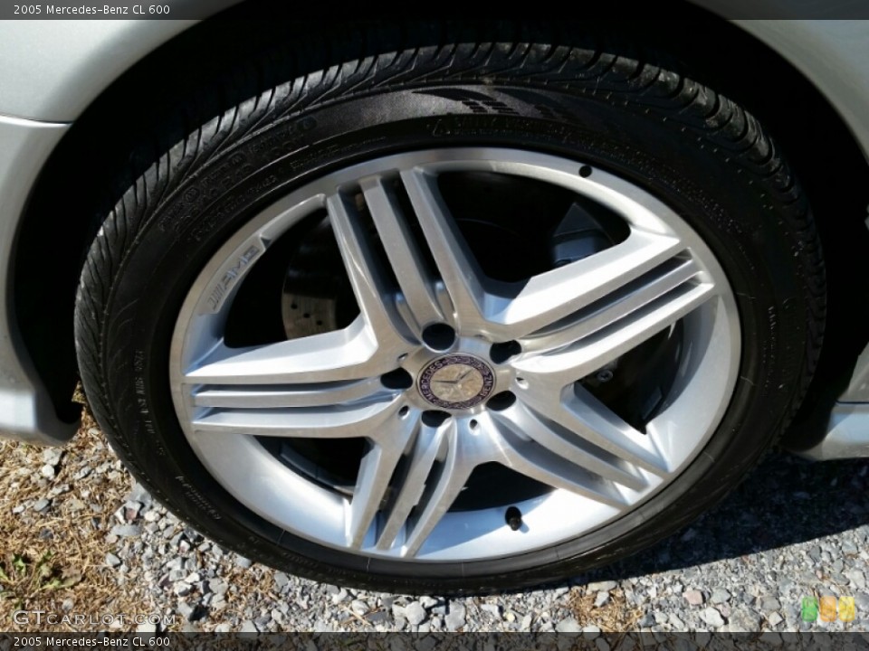 2005 Mercedes-Benz CL 600 Wheel and Tire Photo #105796734