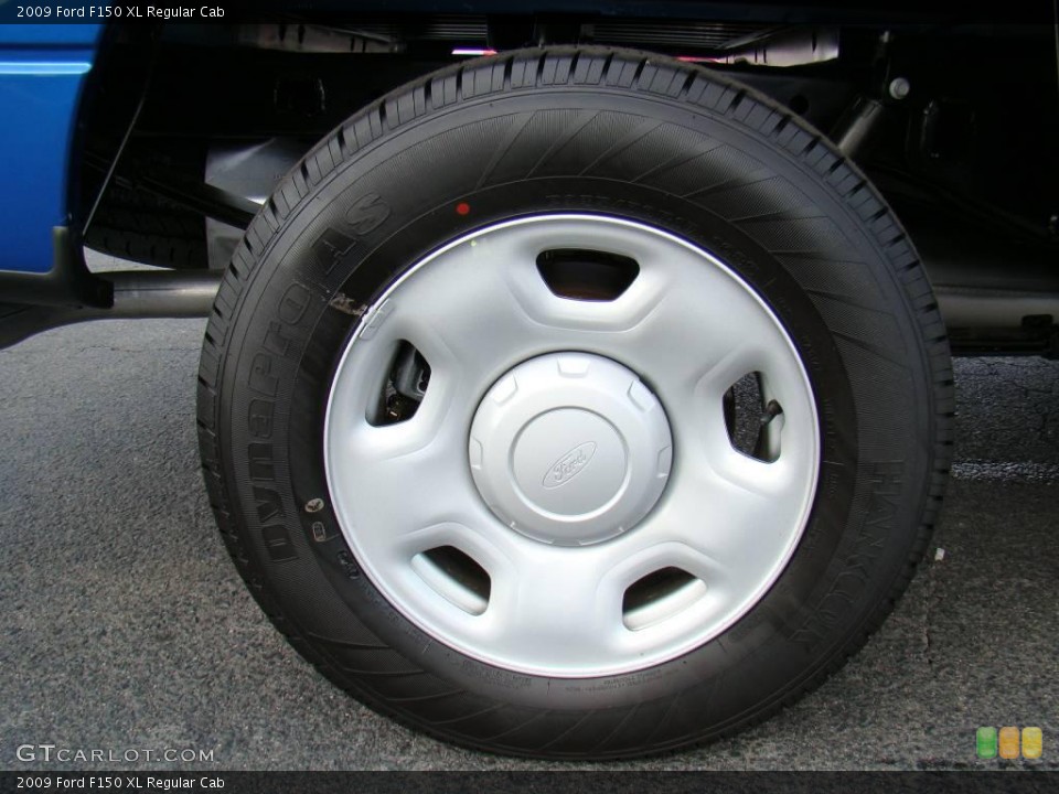 2009 Ford F150 XL Regular Cab Wheel and Tire Photo #10580808