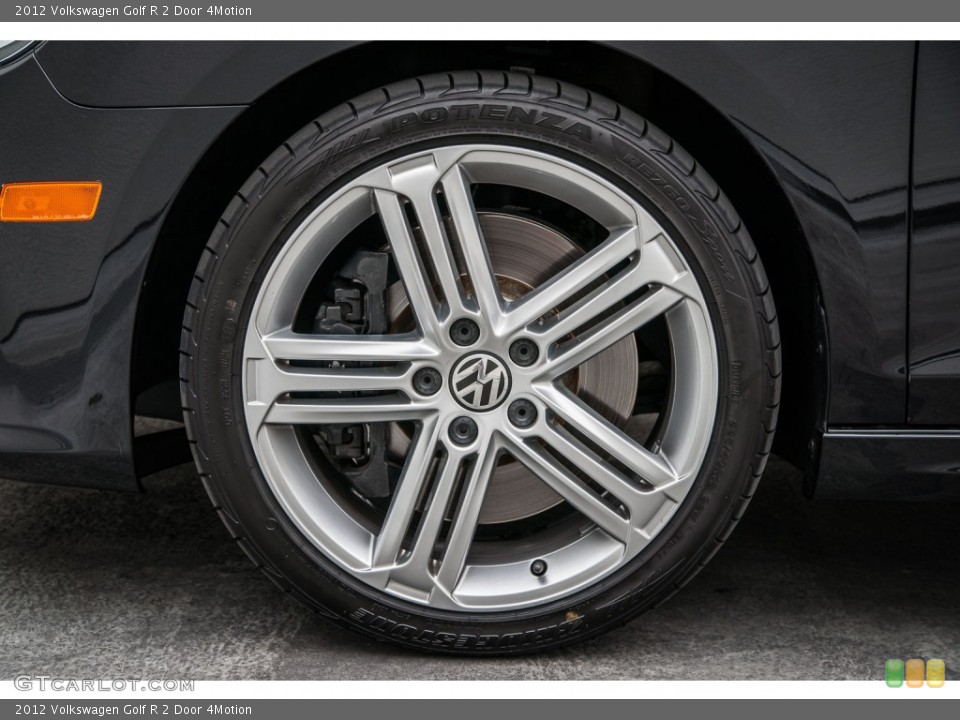 2012 Volkswagen Golf R 2 Door 4Motion Wheel and Tire Photo #105816042