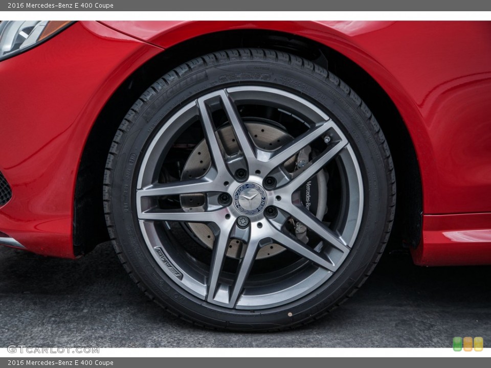 2016 Mercedes-Benz E 400 Coupe Wheel and Tire Photo #105816279