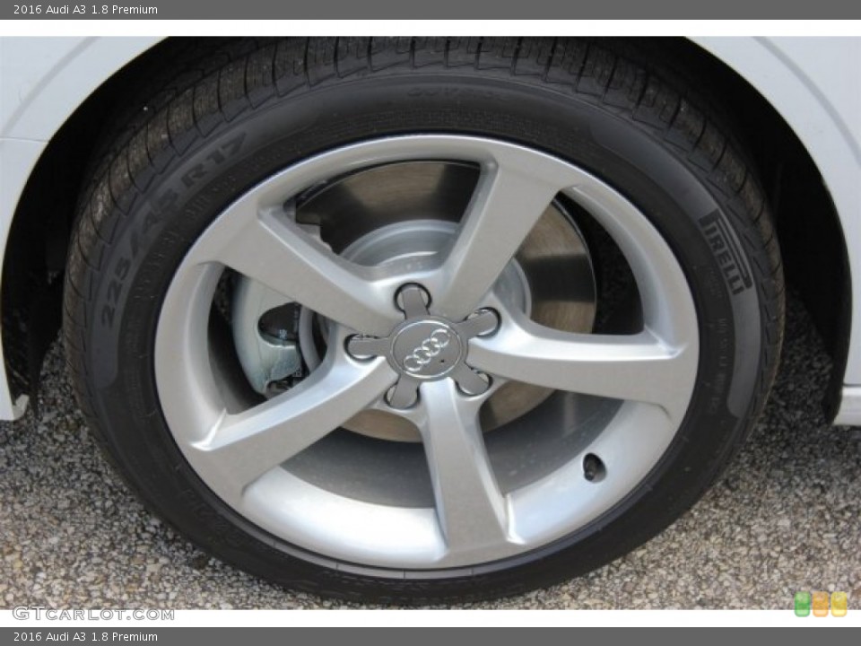 2016 Audi A3 1.8 Premium Wheel and Tire Photo #105843514