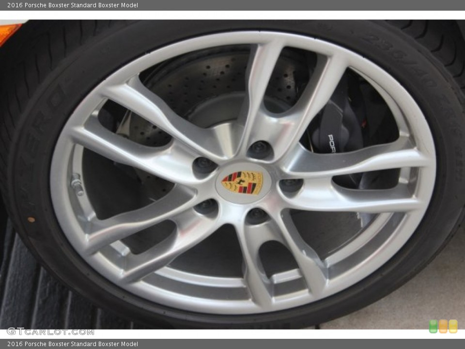 2016 Porsche Boxster  Wheel and Tire Photo #105860105