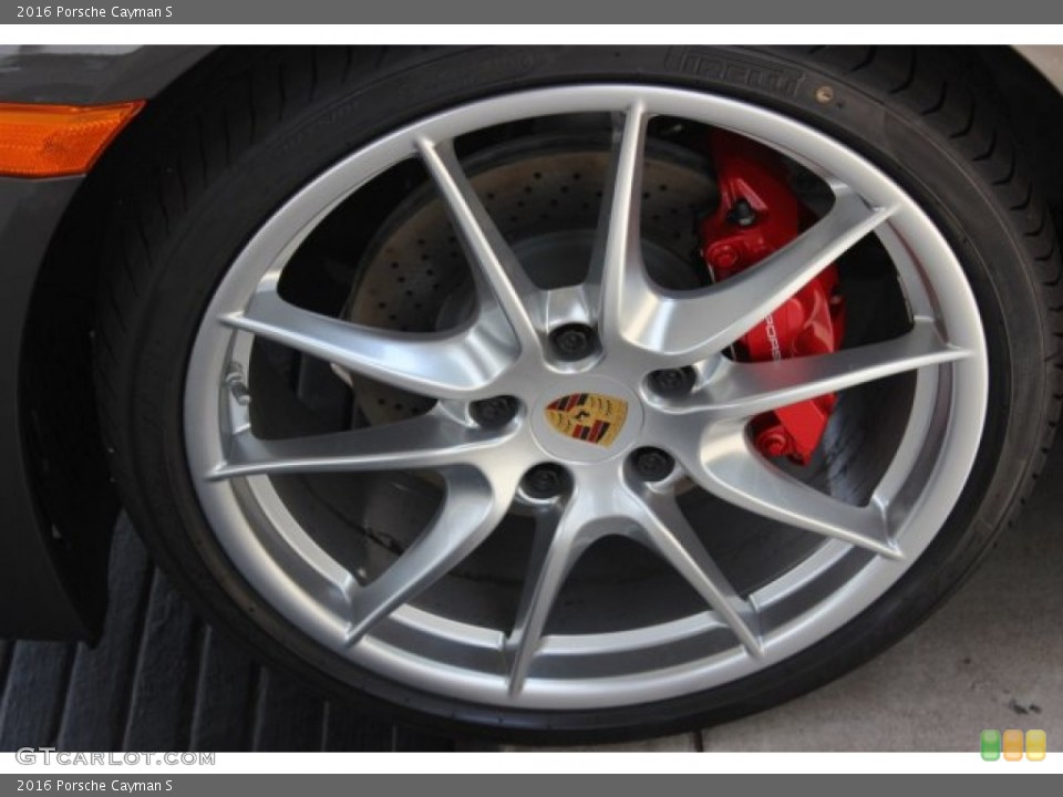 2016 Porsche Cayman S Wheel and Tire Photo #105862461