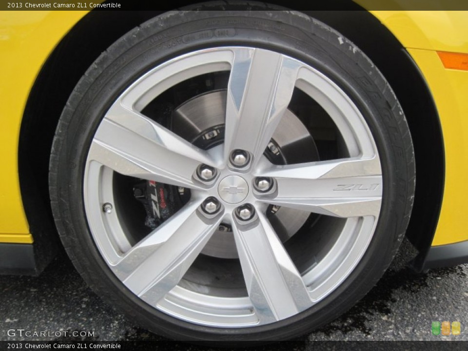 2013 Chevrolet Camaro ZL1 Convertible Wheel and Tire Photo #105874089