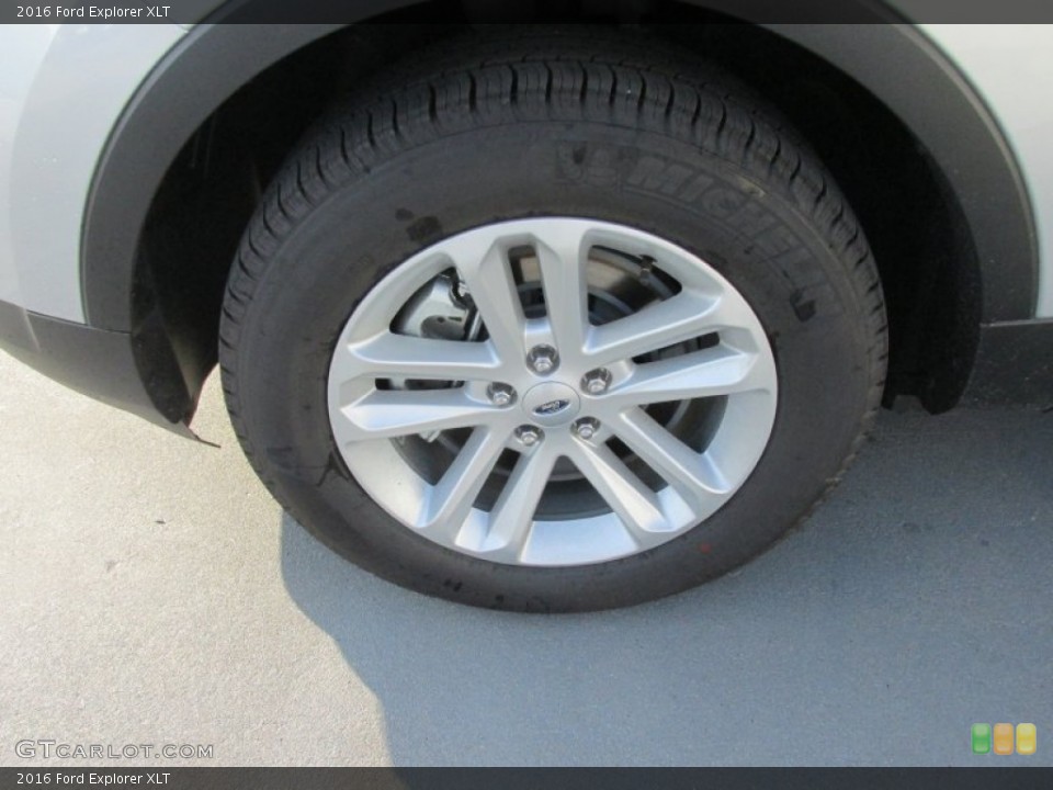 2016 Ford Explorer XLT Wheel and Tire Photo #105885720