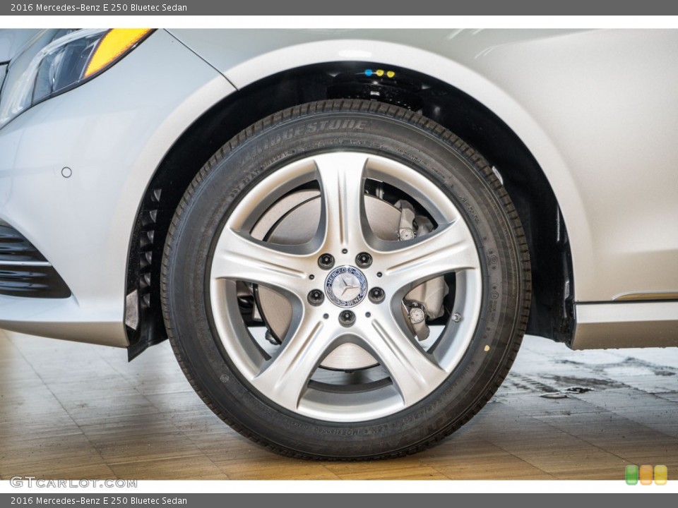 2016 Mercedes-Benz E 250 Bluetec Sedan Wheel and Tire Photo #105902633