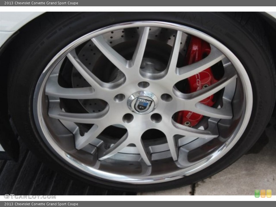 2013 Chevrolet Corvette Custom Wheel and Tire Photo #105907349