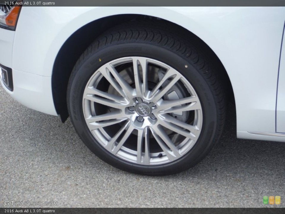 2016 Audi A8 L 3.0T quattro Wheel and Tire Photo #105916034
