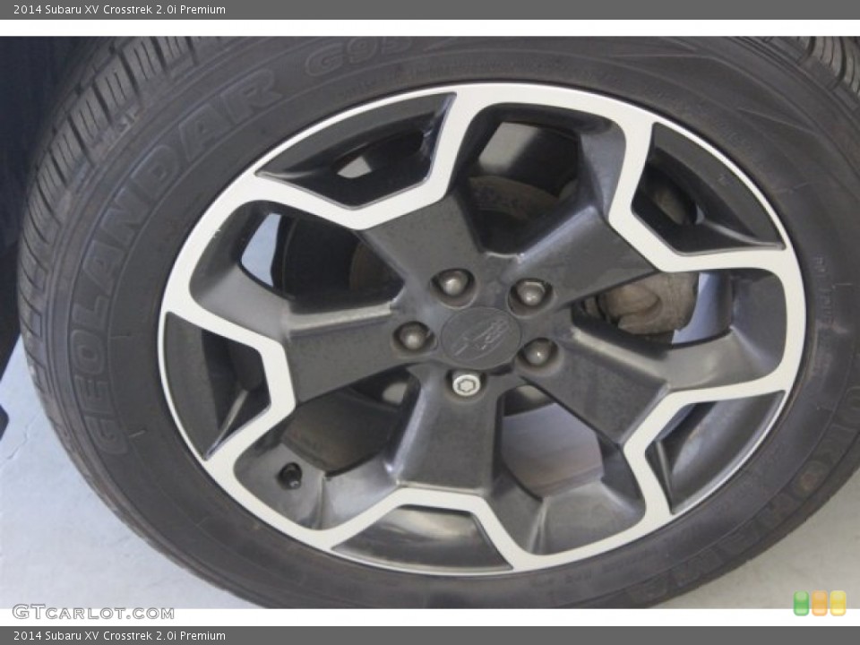 2014 Subaru XV Crosstrek 2.0i Premium Wheel and Tire Photo #105931714