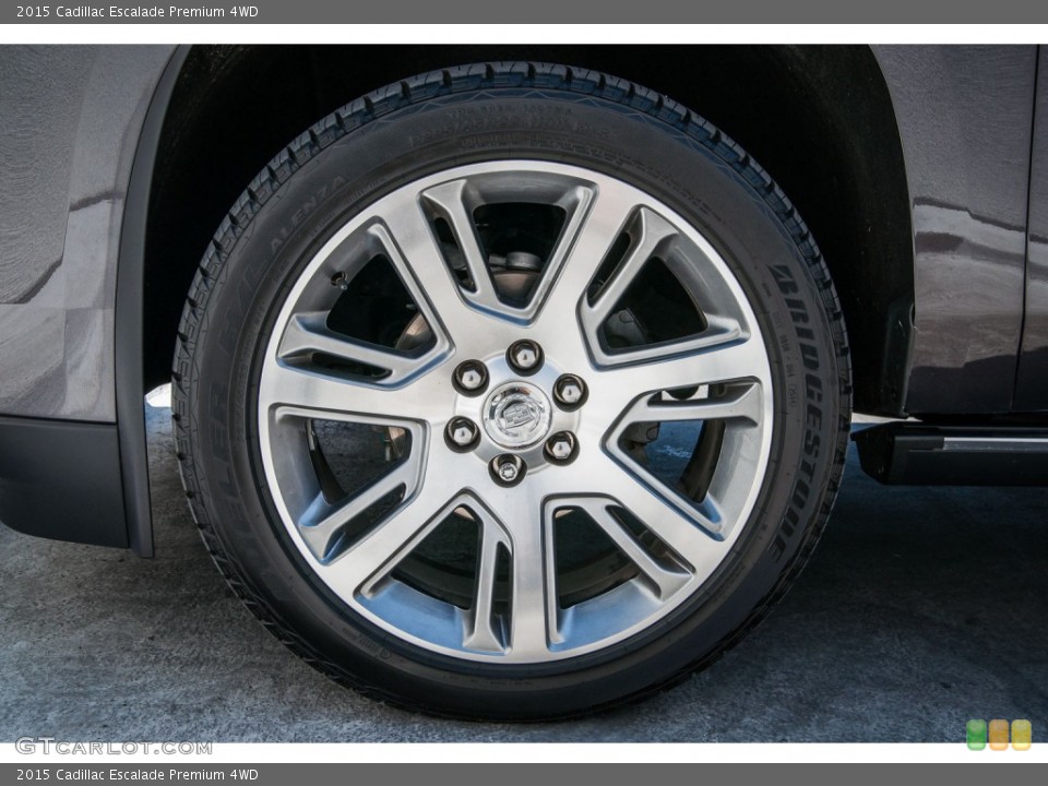 2015 Cadillac Escalade Premium 4WD Wheel and Tire Photo #105958281