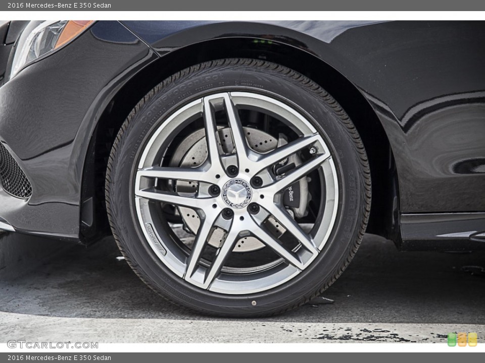 2016 Mercedes-Benz E 350 Sedan Wheel and Tire Photo #105963546