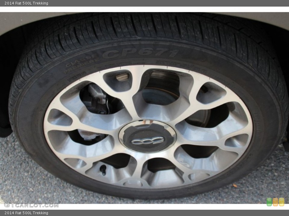 2014 Fiat 500L Trekking Wheel and Tire Photo #105966528
