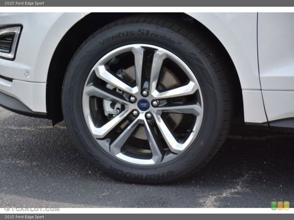 2015 Ford Edge Sport Wheel and Tire Photo #106011629