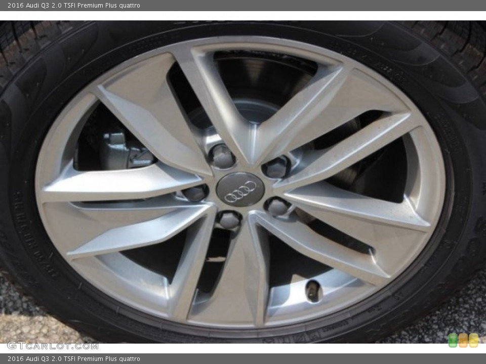 2016 Audi Q3 2.0 TSFI Premium Plus quattro Wheel and Tire Photo #106011818