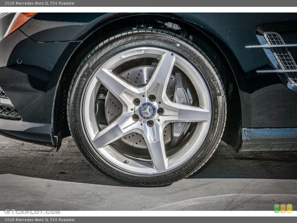 2016 Mercedes-Benz SL 550 Roadster Wheel and Tire Photo #106018226