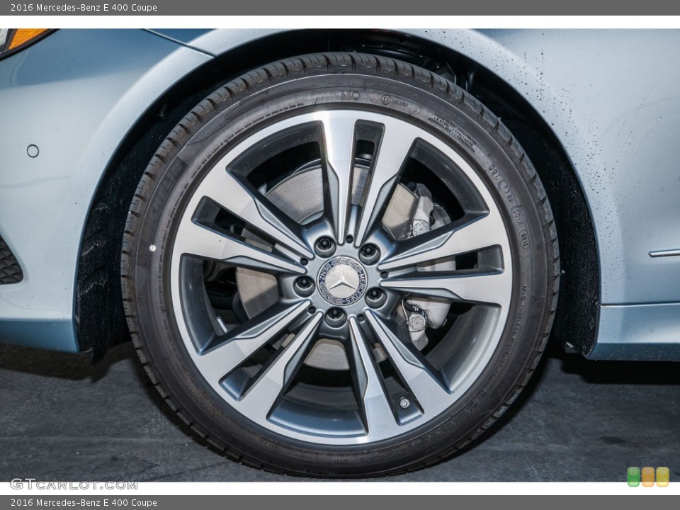 2016 Mercedes-Benz E 400 Coupe Wheel and Tire Photo #106039159
