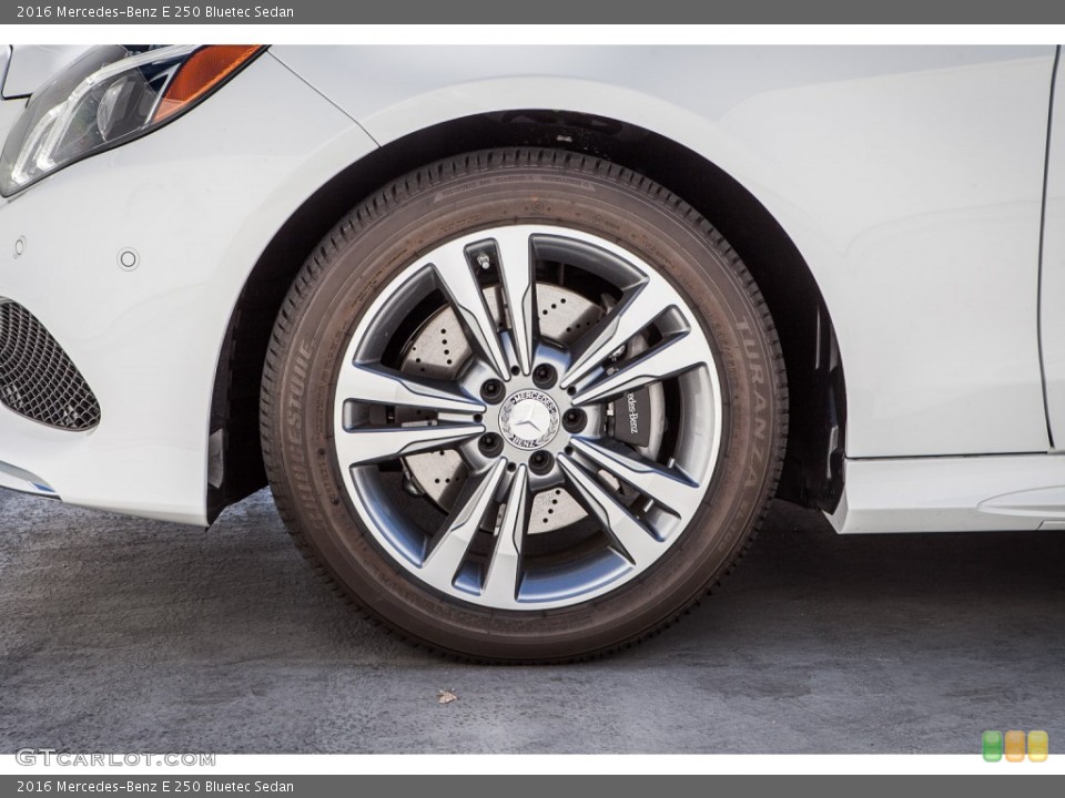 2016 Mercedes-Benz E 250 Bluetec Sedan Wheel and Tire Photo #106039917