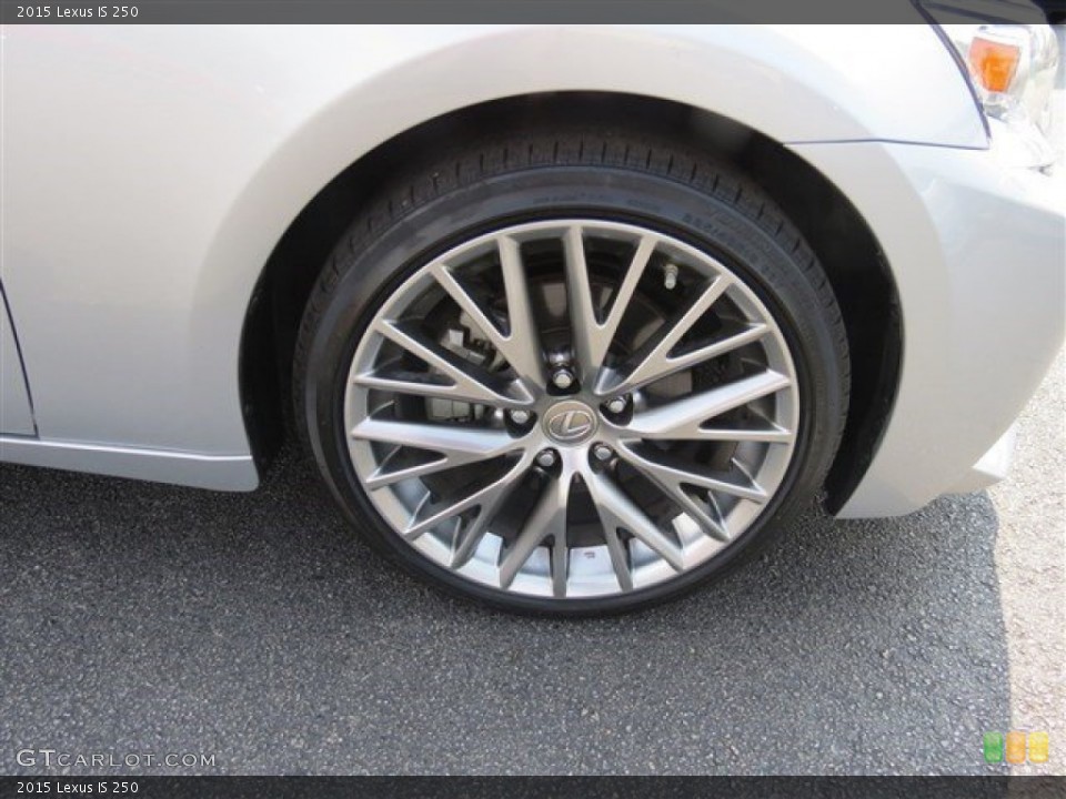 2015 Lexus IS 250 Wheel and Tire Photo #106039933