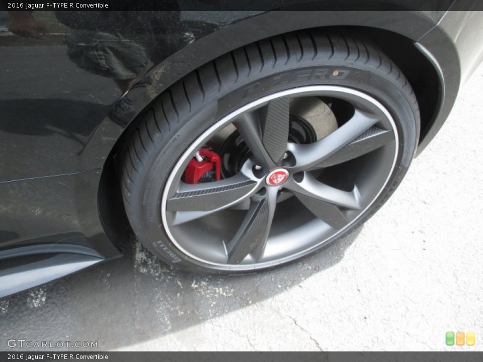 2016 Jaguar F-TYPE R Convertible Wheel and Tire Photo #106056054
