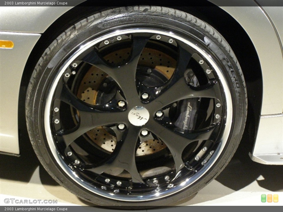 2003 Lamborghini Murcielago Custom Wheel and Tire Photo #106062