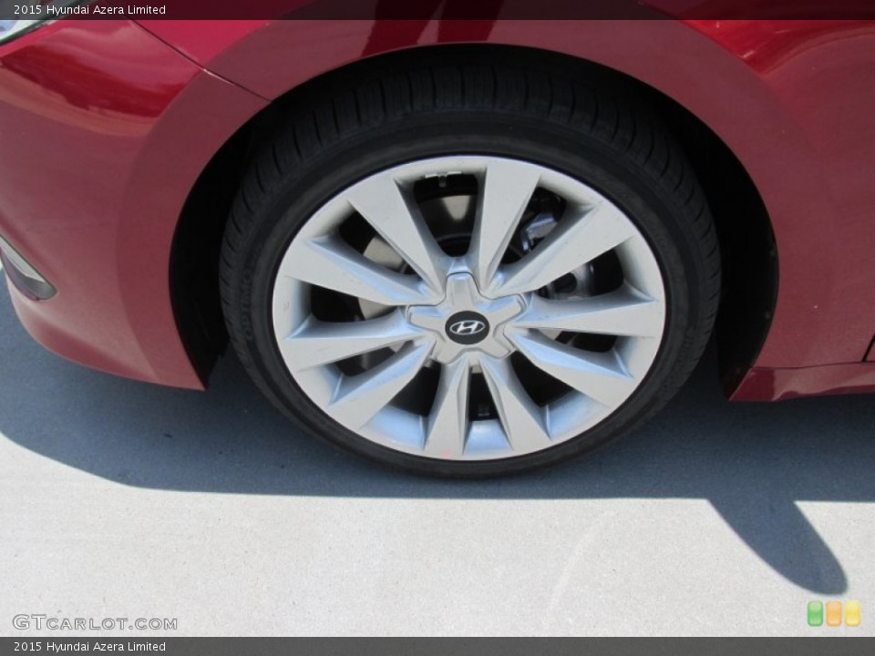 2015 Hyundai Azera Limited Wheel and Tire Photo #106067247