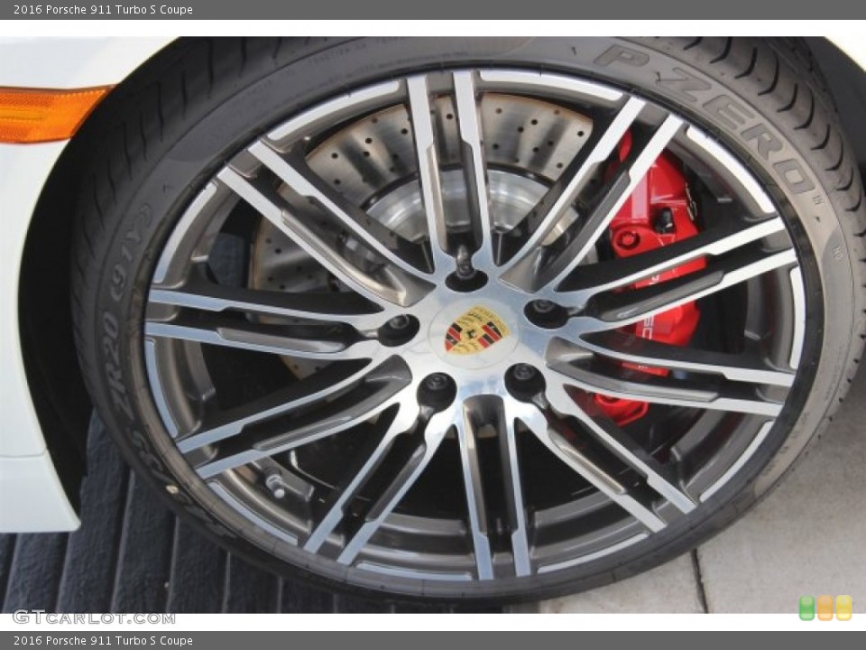 2016 Porsche 911 Turbo S Coupe Wheel and Tire Photo #106067916