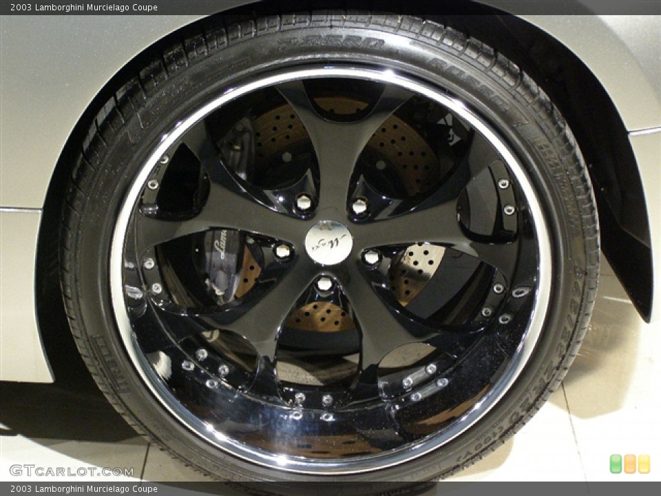 2003 Lamborghini Murcielago Custom Wheel and Tire Photo #106068