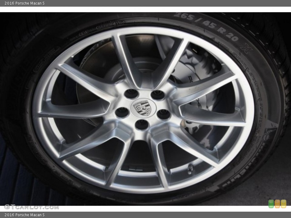 2016 Porsche Macan S Wheel and Tire Photo #106068675