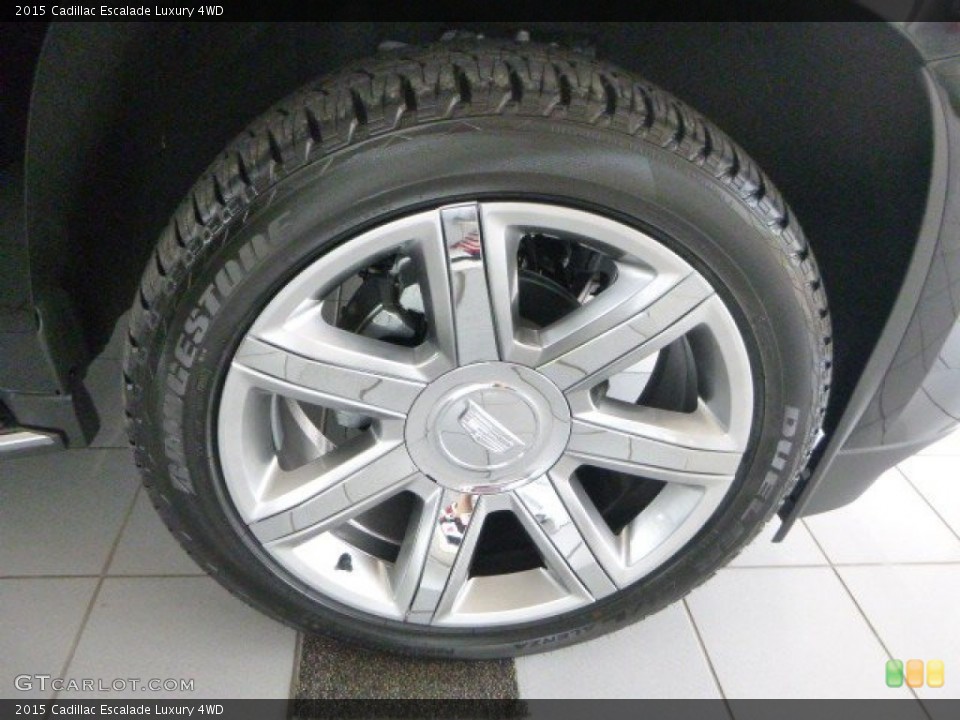 2015 Cadillac Escalade Luxury 4WD Wheel and Tire Photo #106090480