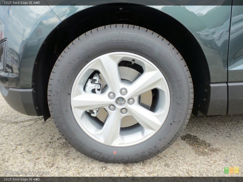 2015 Ford Edge SE AWD Wheel and Tire Photo #106094941