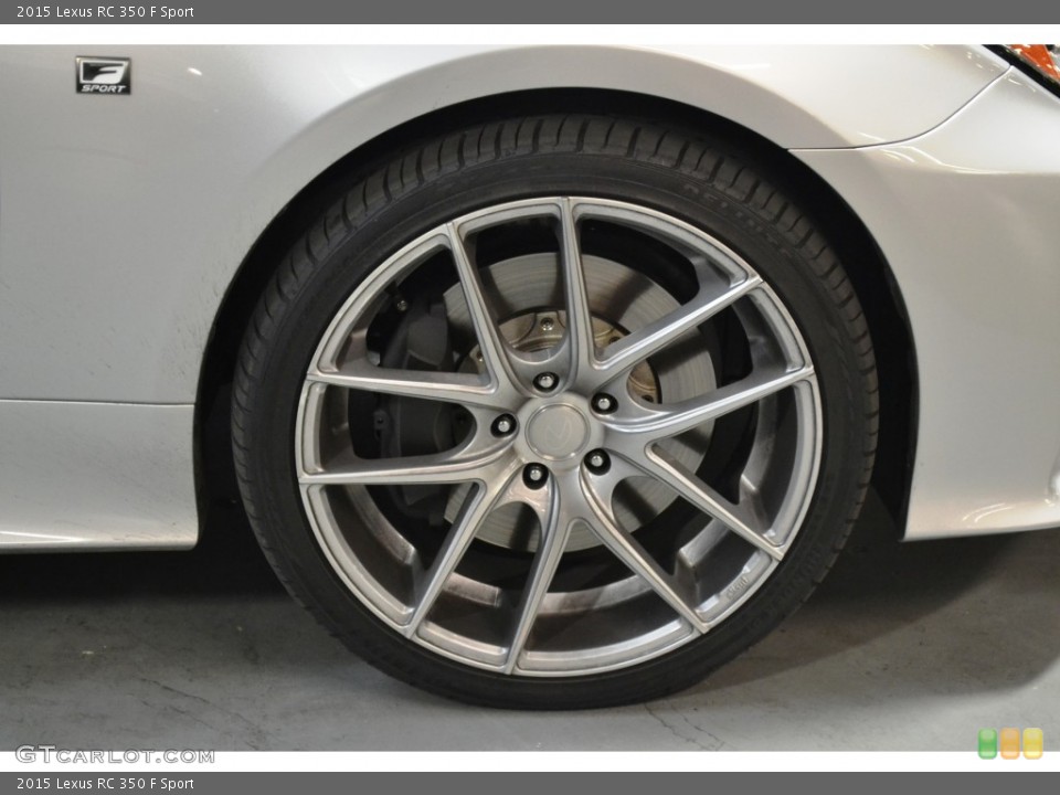 2015 Lexus RC 350 F Sport Wheel and Tire Photo #106127200