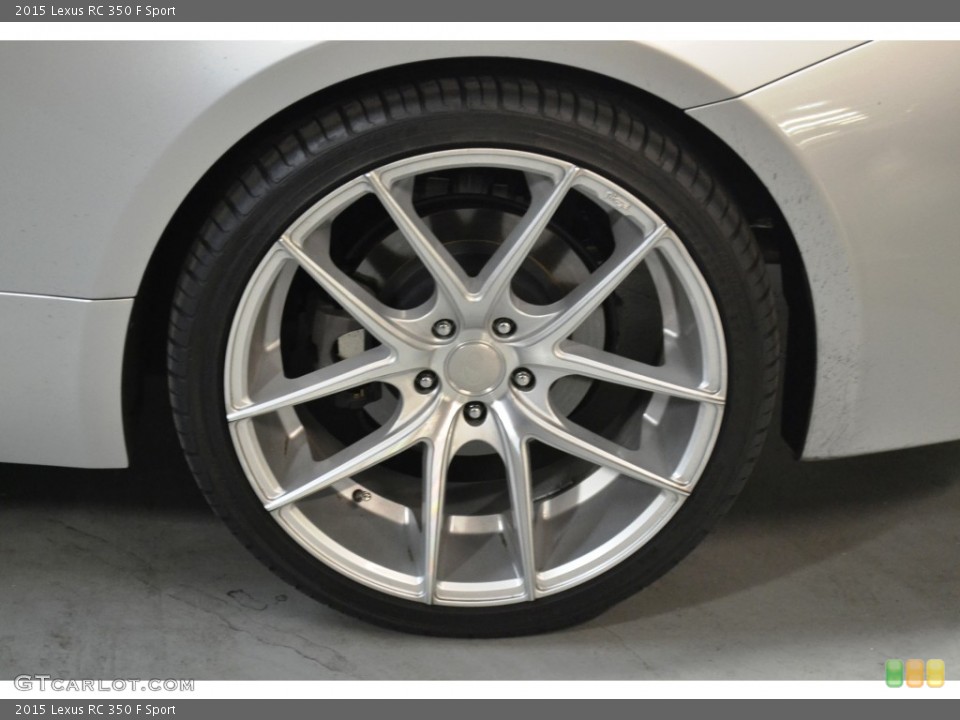 2015 Lexus RC 350 F Sport Wheel and Tire Photo #106127461