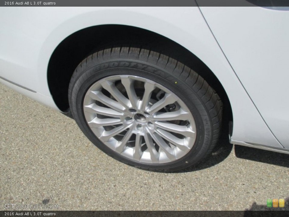 2016 Audi A8 L 3.0T quattro Wheel and Tire Photo #106129633